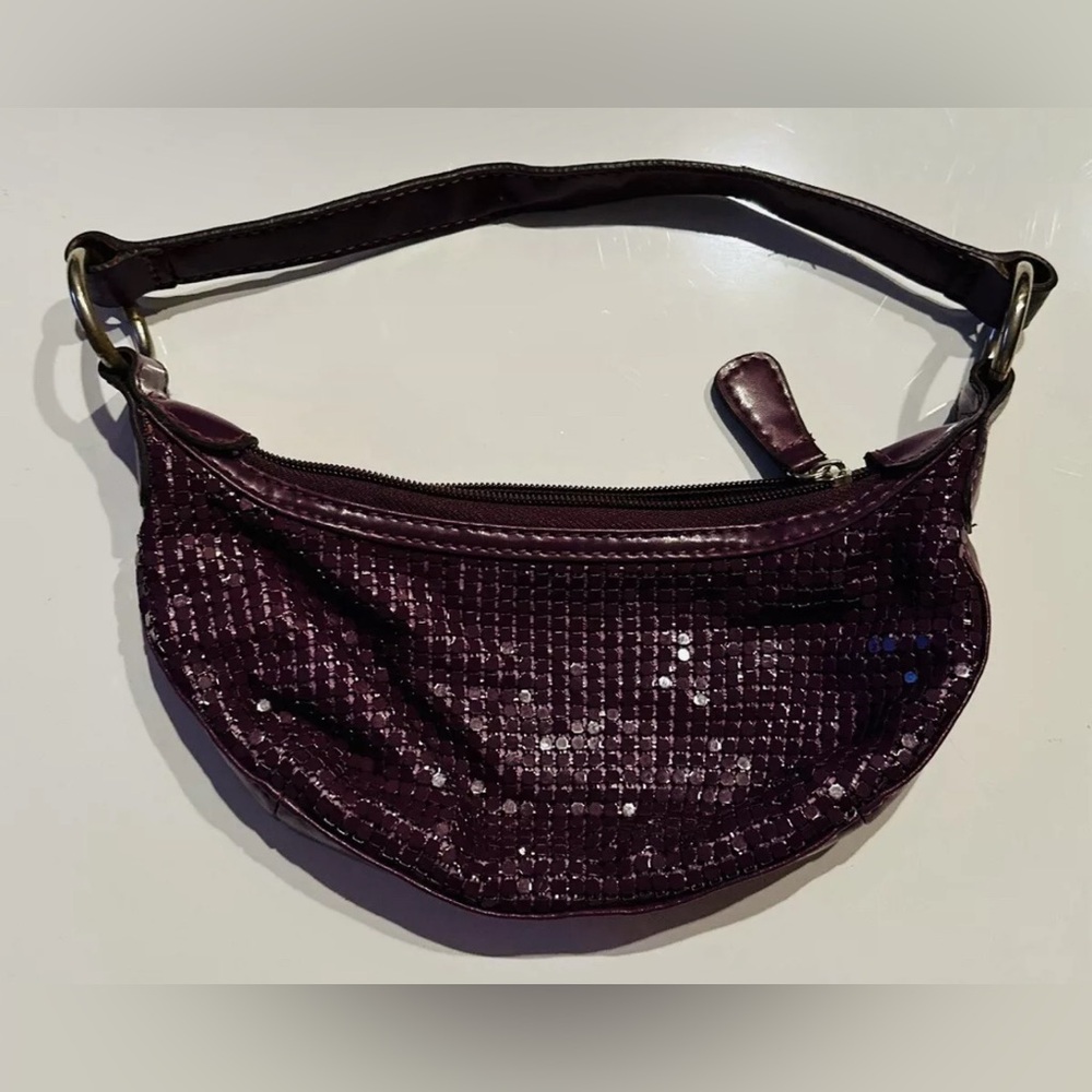 2000's Jennifer Lopez Purple Mini Purse - Handbag